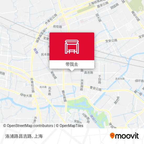 洛浦路昌吉路地图
