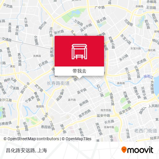 昌化路安远路地图