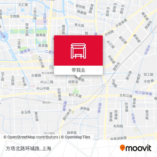 方塔北路环城路地图