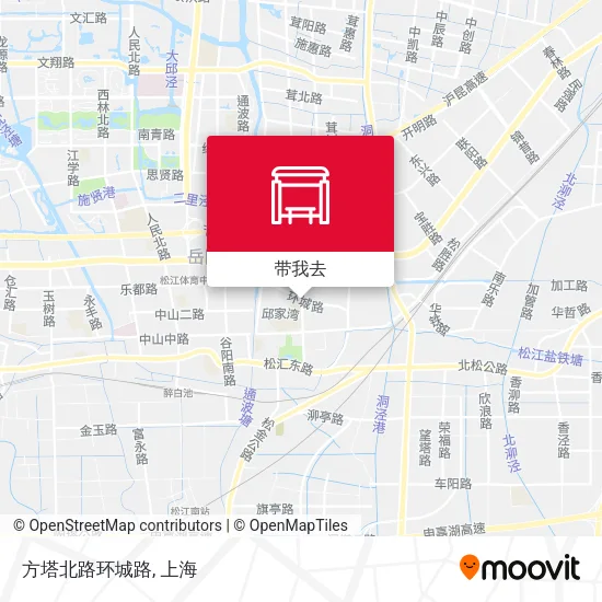 方塔北路环城路地图