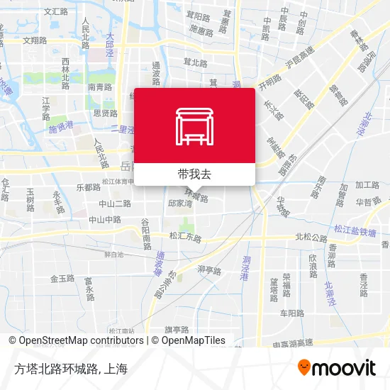 方塔北路环城路地图