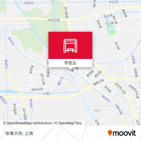 张堰大街地图