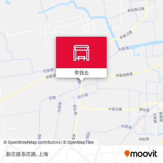 新庄路东庄路地图