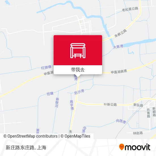 新庄路东庄路地图