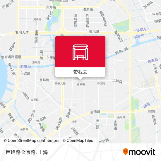 巨峰路金京路地图