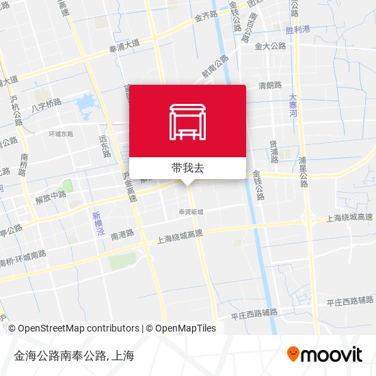 金海公路南奉公路地图