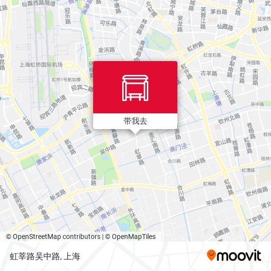 虹莘路吴中路地图