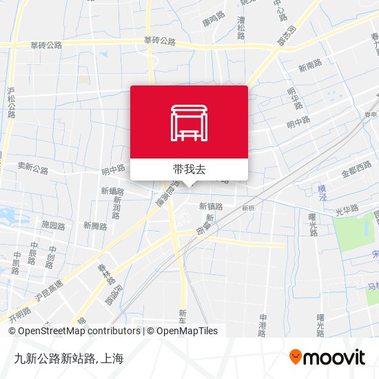 九新公路新站路地图