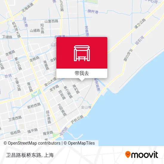 卫昌路板桥东路地图