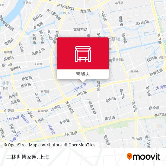 三林世博家园地图