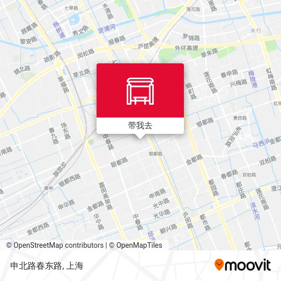 申北路春东路地图