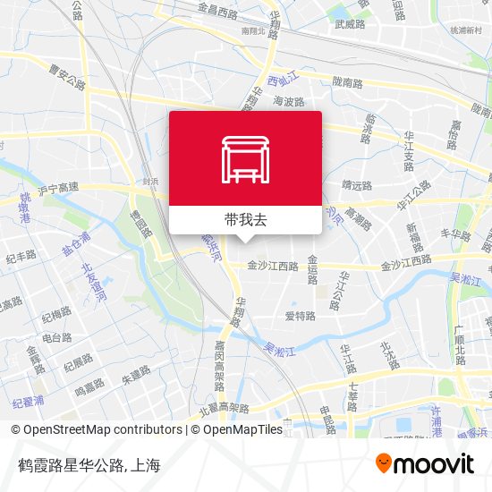 鹤霞路星华公路地图