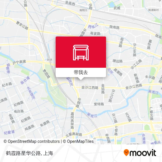 鹤霞路星华公路地图