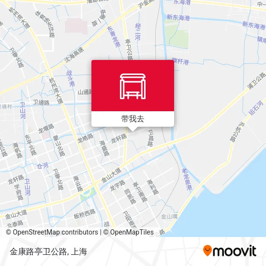 金康路亭卫公路地图