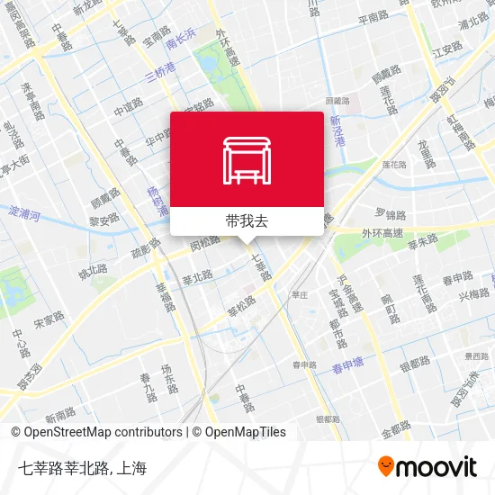 七莘路莘北路地图