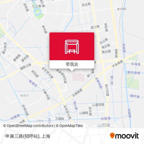 申康三路(招呼站)地图