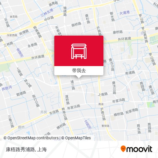 康梧路秀浦路地图