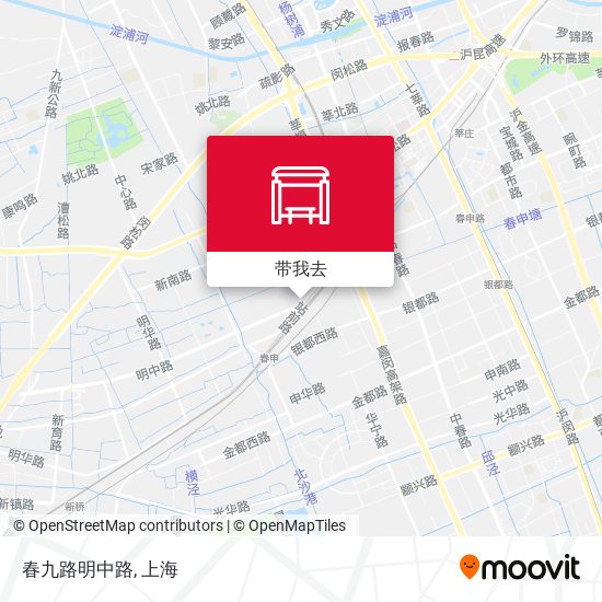 春九路明中路地图