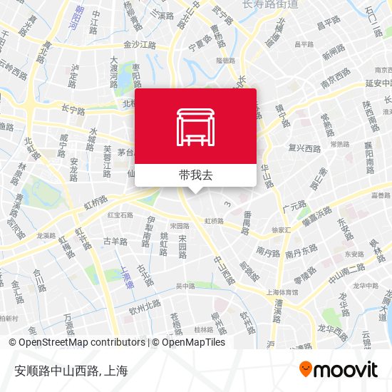 安顺路中山西路地图