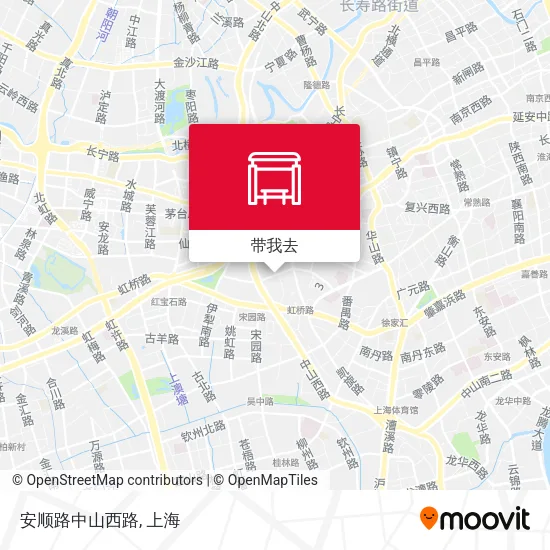 安顺路中山西路地图