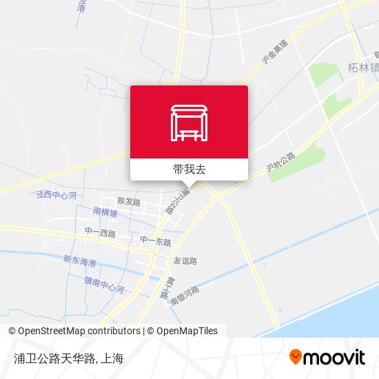 浦卫公路天华路地图