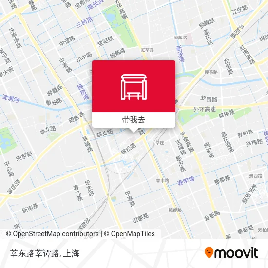 莘东路莘谭路地图