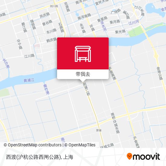 西渡(沪杭公路西闸公路)地图