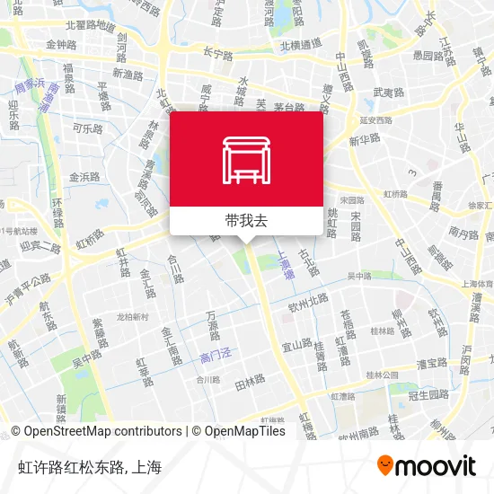 虹许路红松东路地图