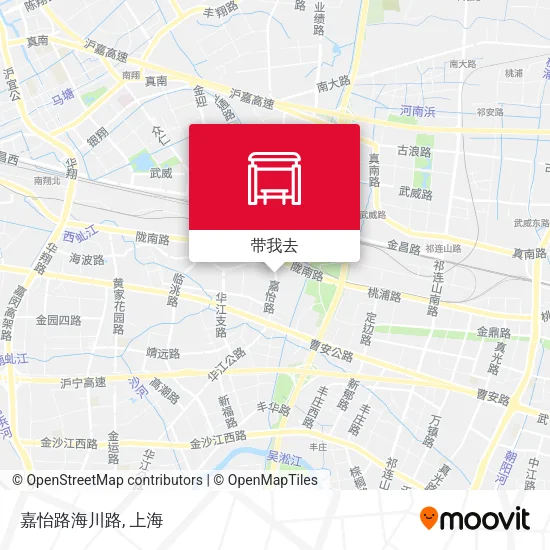 嘉怡路海川路地图