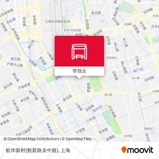 航华新村(航新路吴中路)地图