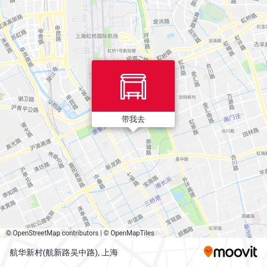 航华新村(航新路吴中路)地图