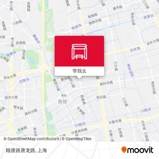 顾唐路唐龙路地图