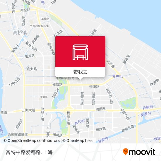 富特中路爱都路地图