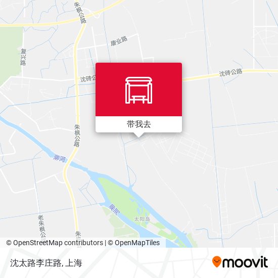 沈太路李庄路地图