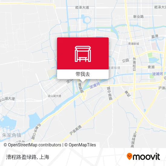 漕程路盈绿路地图
