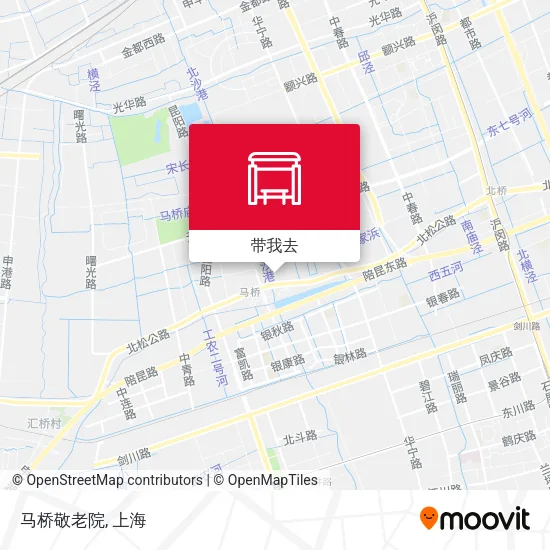 马桥敬老院地图