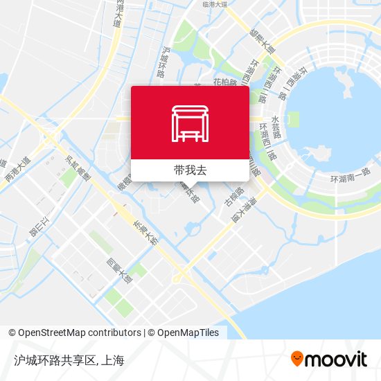 沪城环路共享区地图