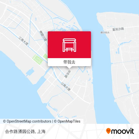 合作路潘园公路地图