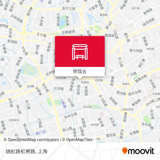 姚虹路虹桥路地图