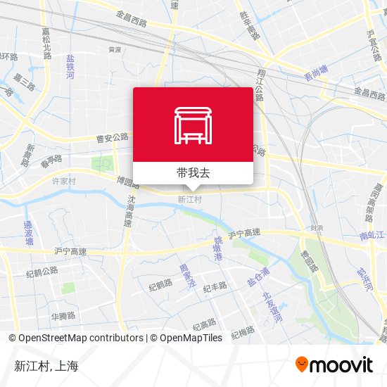 新江村地图