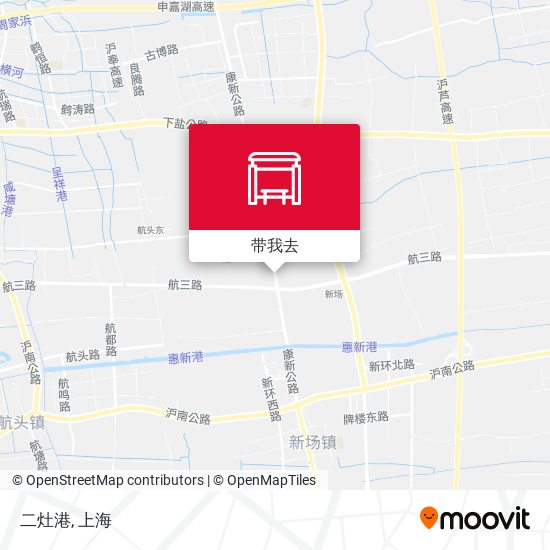 二灶港地图