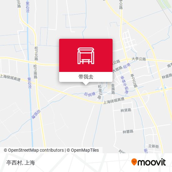 亭西村地图