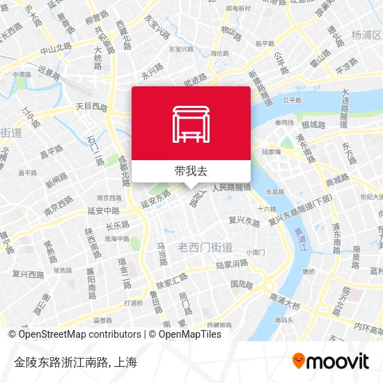 金陵东路浙江南路地图