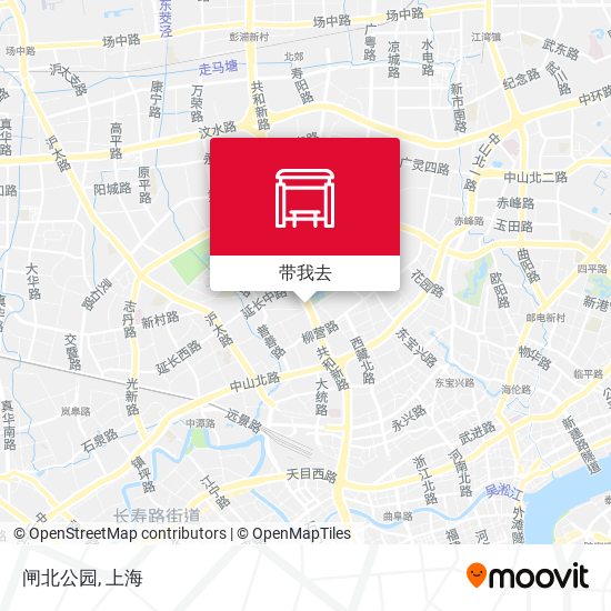 闸北公园地图