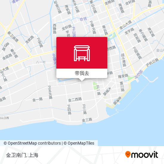 金卫南门地图