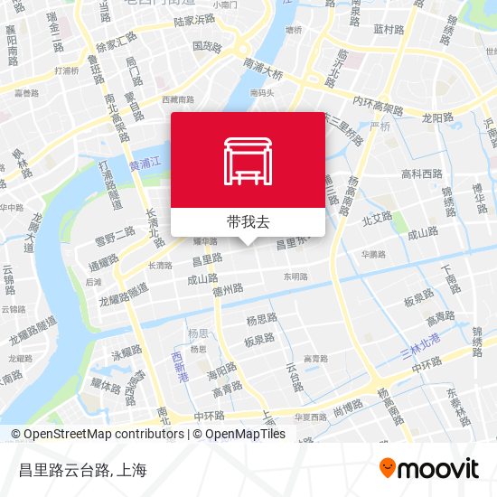 昌里路云台路地图