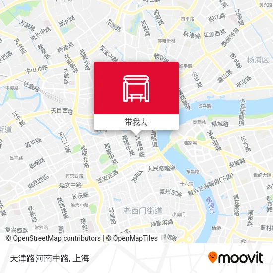 天津路河南中路地图