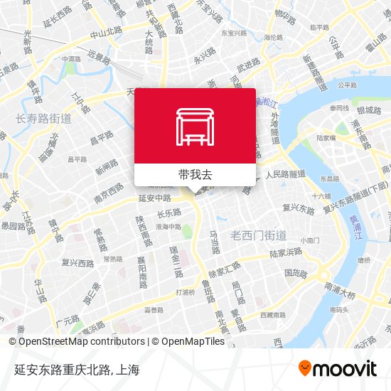 延安东路重庆北路地图
