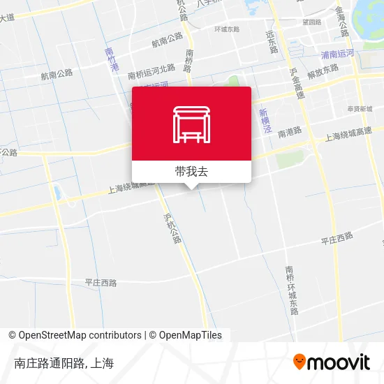 南庄路通阳路地图