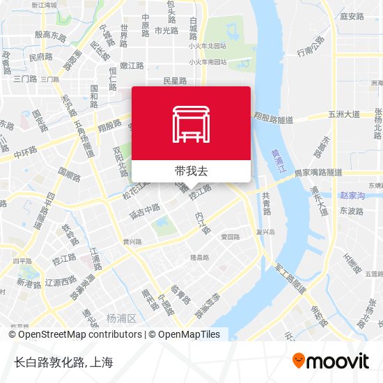 长白路敦化路地图